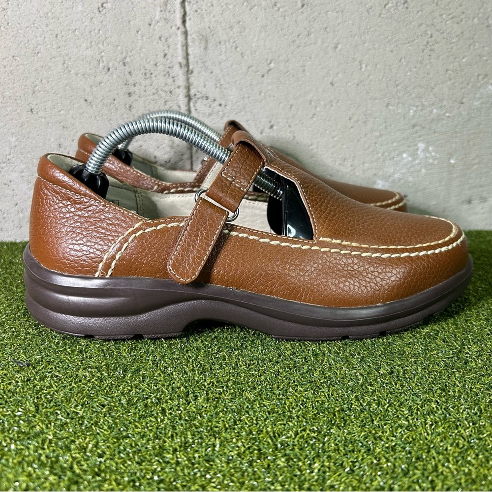 Dr. Comfort Lu Lu Brown Mary Jane Leather Shoes Women’s 7 Medium